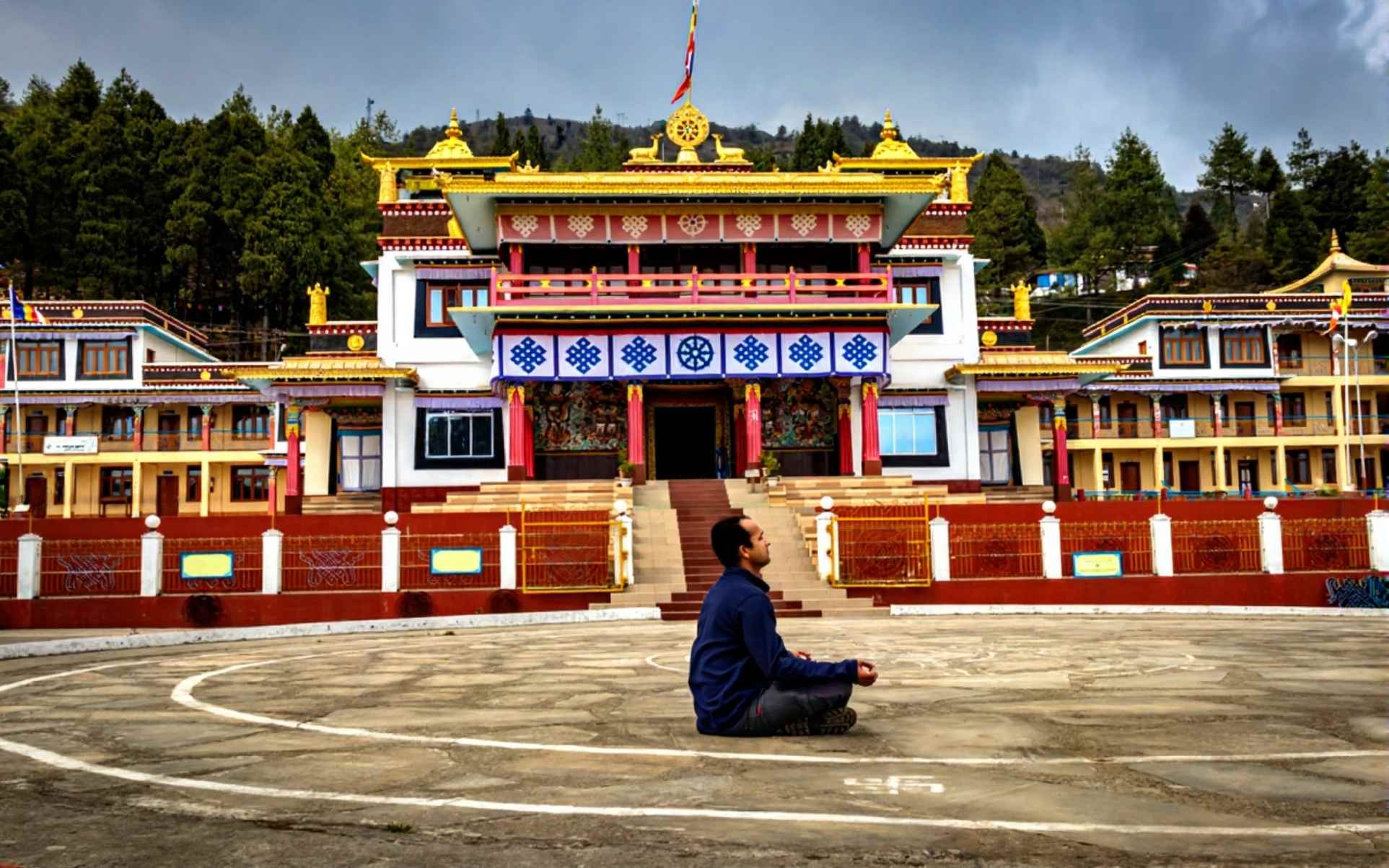 Bomdila Monastery – A Serene Hilltop Monastery of West Arunachal