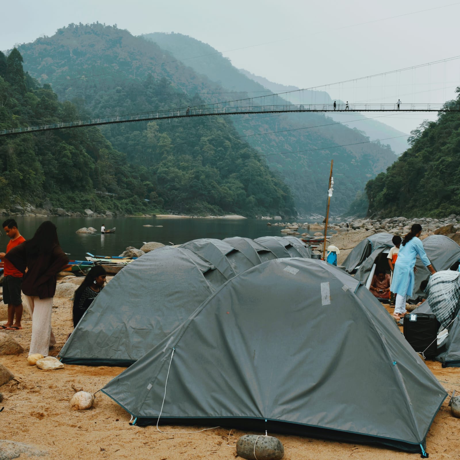 Camping in Meghalaya