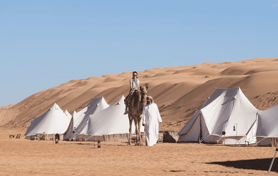 Camping in Oman With Wahiba Sands